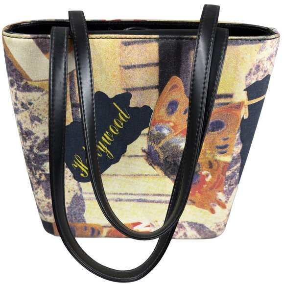 Marilyn Monroe Sequin Handbag Tote Purse Icon 7 Year Itch Red Dress Art Bag - Picture 3 of 10